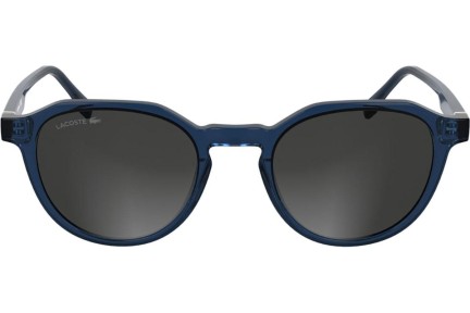 Okulary przeciwsłoneczne Lacoste L6052S 410 Okrągłe Niebieskie