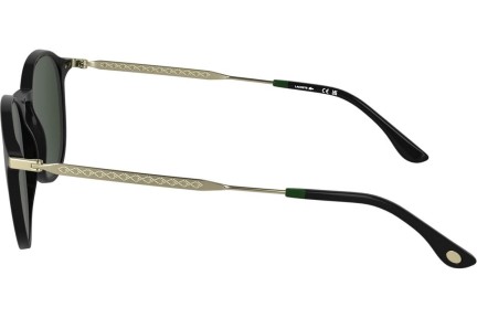 Okulary przeciwsłoneczne Lacoste L6061S 001 Okrągłe Czarne