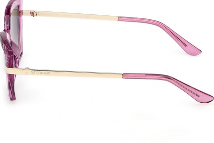 Okulary przeciwsłoneczne Guess GU00216 81B Kocie oczy Fioletowe