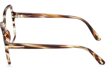 Okulary korekcyjne Tom Ford FT6063-B 055 Kwadratowe Havana
