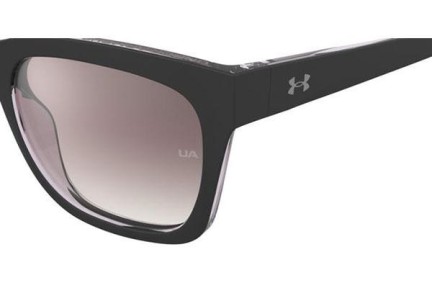 Okulary przeciwsłoneczne Under Armour UADIME 08A/NQ Kocie oczy Czarne