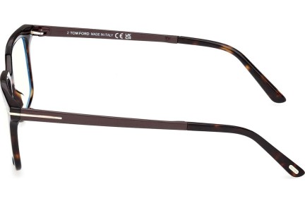 Okulary korekcyjne Tom Ford FT6039-B 052 Prostokątne Havana
