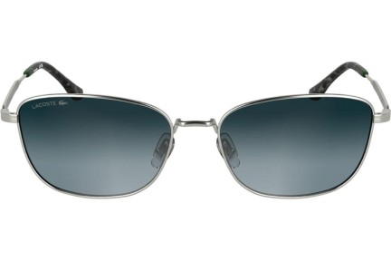 Okulary przeciwsłoneczne Lacoste L270S 045 Kocie oczy Srebrne
