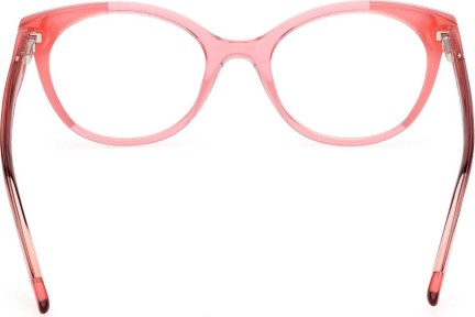 Okulary korekcyjne Guess GU50267 074 Kocie oczy Różowe