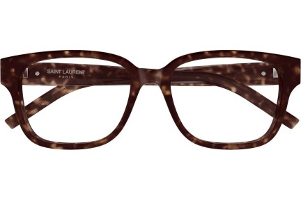 Okulary korekcyjne Saint Laurent SLM150/F 002 Kwadratowe Havana