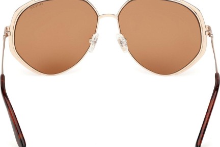 Okulary przeciwsłoneczne Guess GU00219 32E Pilotki (Aviator) Złote