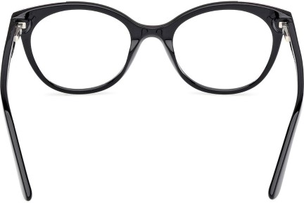 Okulary korekcyjne Guess GU50267 005 Kocie oczy Czarne
