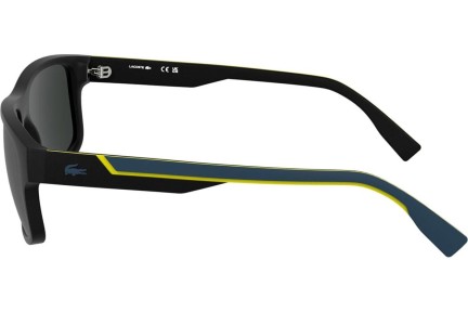 Okulary przeciwsłoneczne Lacoste L6057S 002 Prostokątne Czarne