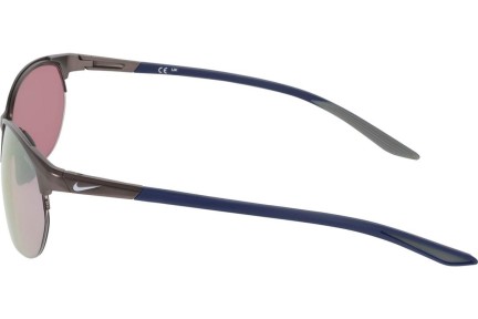 Okulary przeciwsłoneczne Nike IH0912X 021 Prostokątne Szare