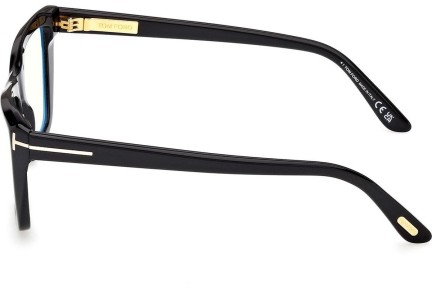 Okulary korekcyjne Tom Ford FT6047-B 001 Kocie oczy Czarne