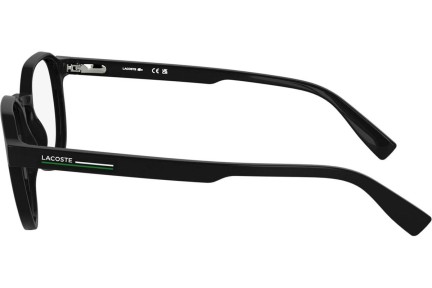 Okulary korekcyjne Lacoste L2980 001 Okrągłe Czarne