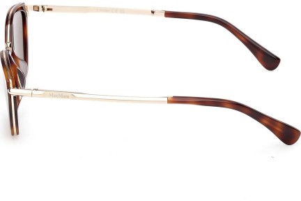 Okulary przeciwsłoneczne Max Mara Miller 7 MM0162 52E Kocie oczy Havana