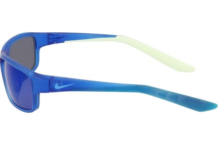 Okulary przeciwsłoneczne Nike IF1054X 480 Prostokątne Niebieskie