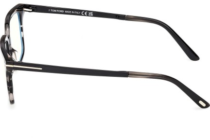 Okulary korekcyjne Tom Ford FT6039-B 056 Prostokątne Szare