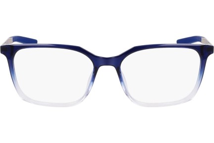 Okulary korekcyjne Nike 7227 416 Kwadratowe Niebieskie