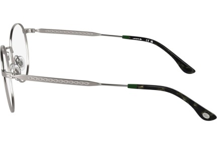 Okulary korekcyjne Lacoste L2308 033 Okrągłe Srebrne