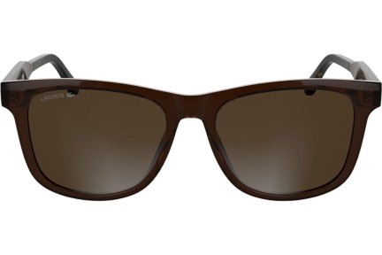 Okulary przeciwsłoneczne Lacoste L6060S 210 Kwadratowe Brązowe