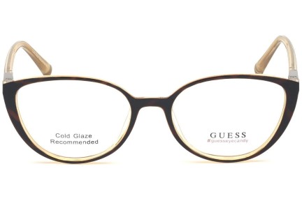 Okulary korekcyjne Guess GU3044 056 Kocie oczy Havana