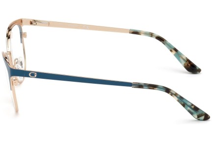 Okulary korekcyjne Guess GU2796 087 Kocie oczy Niebieskie