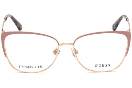 Okulary korekcyjne Guess GU2814 058 Kwadratowe Złote