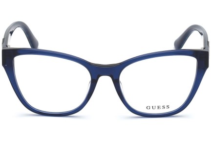 Okulary korekcyjne Guess GU2828 092 Kwadratowe Niebieskie