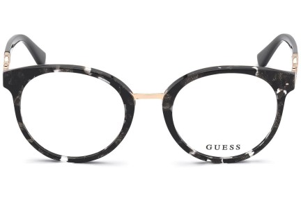 Okulary korekcyjne Guess GU2834 005 Okrągłe Czarne