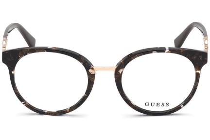 Okulary korekcyjne Guess GU2834 050 Okrągłe Brązowe