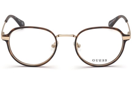 Okulary korekcyjne Guess GU50040 052 Okrągłe Havana