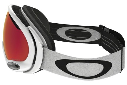 Gogle narciarskie Oakley A-Frame 2.0 OO7044-50 PRIZM Pojedyncze | Shield Białe