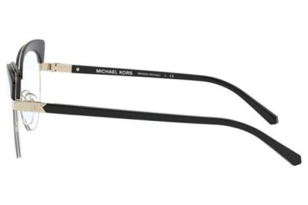Okulary korekcyjne Michael Kors Norway MK3036 1014 Kocie oczy Czarne