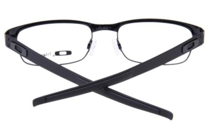 Okulary korekcyjne Oakley Metal Plate OX5038 22-198 Prostokątne Czarne