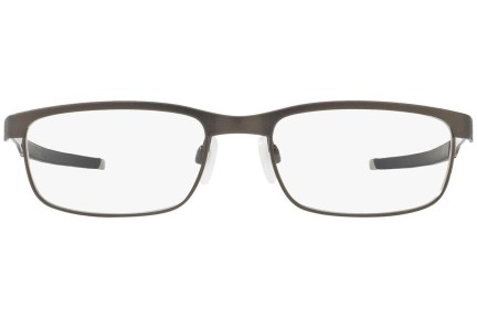 Okulary korekcyjne Oakley Steel Plate OX3222-02 Prostokątne Szare