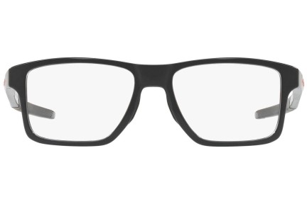 Okulary korekcyjne Oakley Chamfer Squared OX8143-03 Kwadratowe Czarne