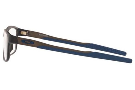 Okulary korekcyjne Oakley Metalink OX8153-07 Prostokątne Szare