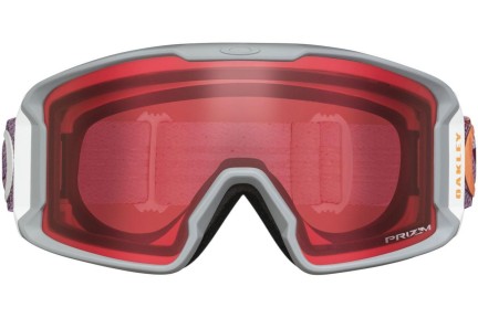 Ochelari de schi Oakley Line Miner XM OO7093-15 PRIZM Lentilă unică | Shield Gri