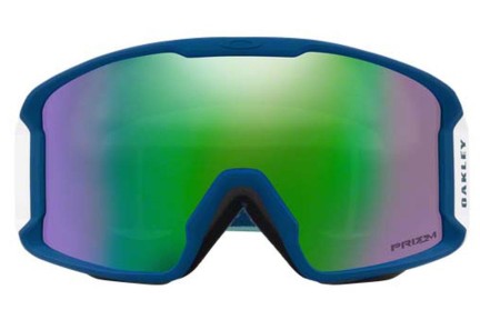 Ochelari de schi Oakley Line Miner XM OO7093-18 PRIZM Lentilă unică | Shield Albaștri