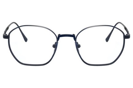Okulary korekcyjne Persol PO5004VT 8002 Okrągłe Niebieskie