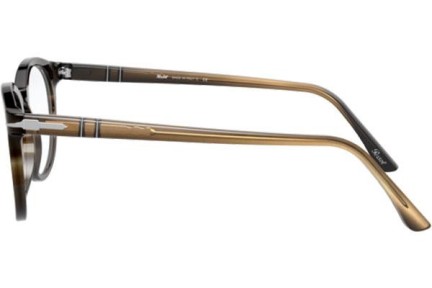 Okulary korekcyjne Persol PO3259V 1135 Okrągłe Brązowe