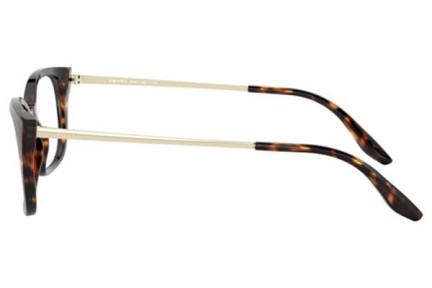 Okulary korekcyjne Prada PR14XV 2AU1O1 Kocie oczy Havana