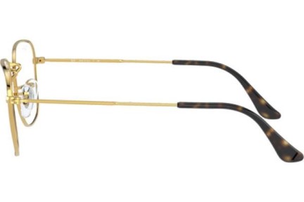 Okulary korekcyjne Ray-Ban Frank RX3857V 3108 Okrągłe Havana