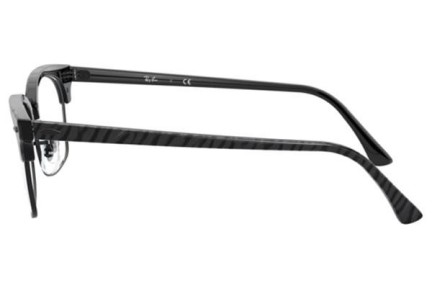Okulary korekcyjne Ray-Ban Clubmaster Square RX3916V 8049 Browline Czarne