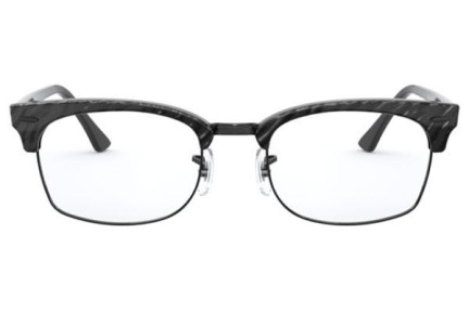 Okulary korekcyjne Ray-Ban Clubmaster Square RX3916V 8049 Browline Czarne