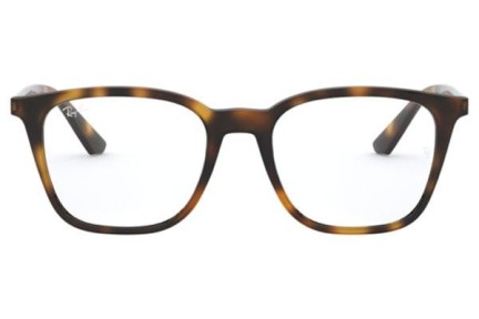 Okulary korekcyjne Ray-Ban RX7177 2012 Kwadratowe Havana