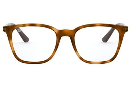 Okulary korekcyjne Ray-Ban RX7177 5992 Kwadratowe Havana