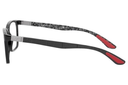 Okulary korekcyjne Ray-Ban RX8906 2000 Kwadratowe Czarne