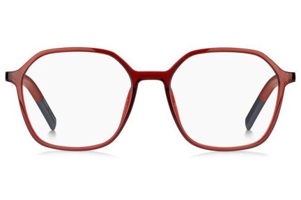 Okulary korekcyjne Tommy Jeans TJ0010 C9A Kwadratowe Czerwone