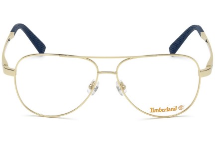 Okulary korekcyjne Timberland TB1647 032 Pilotki (Aviator) Złote