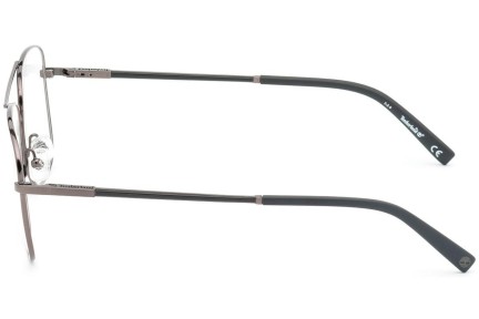 Okulary korekcyjne Timberland TB1671 008 Pilotki (Aviator) Srebrne