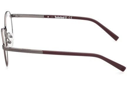 Okulary korekcyjne Timberland TB1724 008 Okrągłe Srebrne