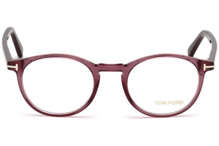 Okulary korekcyjne Tom Ford FT5294 069 Okrągłe Czerwone